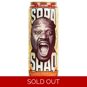 AriZona Shaq Soda Orange Cream Soda 695ml Big Can